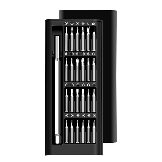Hardware Tools Screwdriver Set Home Mobile Phone Laptop Disassembly Cleaning Tool Small Screwdriver German Seiko Xiaomi Version 24 in 1