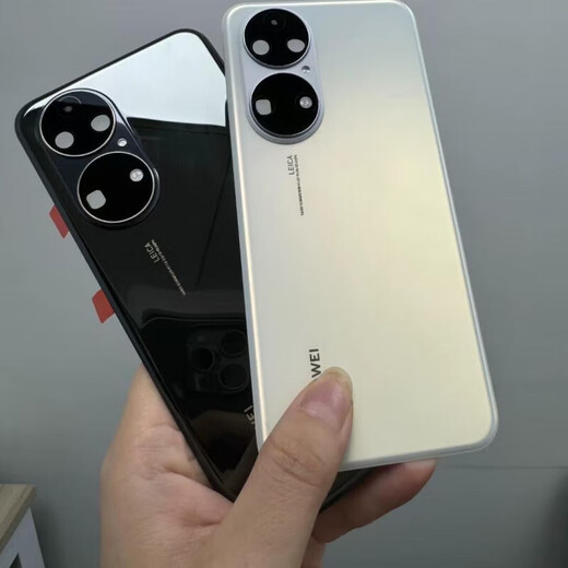 XSuitable for Huawei P50 original back cover p50pro original glass back shell p50E mobile phone battery cover shell P50P50E radiant gold black original back cover