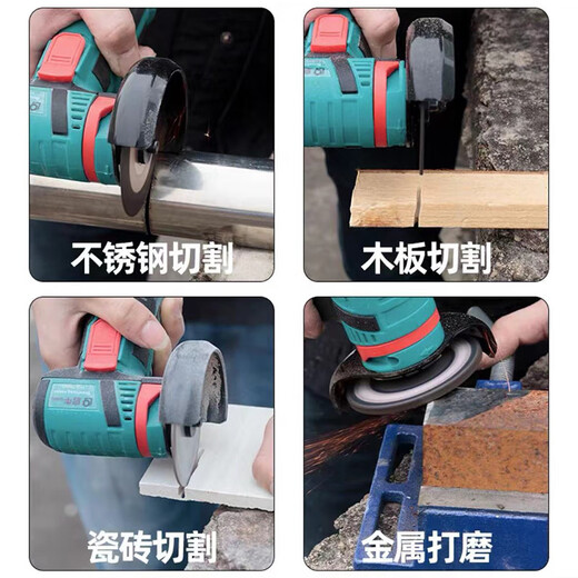 Kaosen mini 3-inch angle grinder saw blade cutting blade 76mm saw blade tile wood metal grinding wheel grinding disc 10mm inner hole 3-inch flat tooth high-speed steel slice