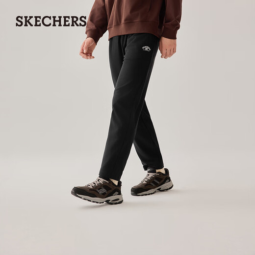 Skechers sports casual pants men's spring and summer all-match casual pants outdoor running pants straight pants L325M106