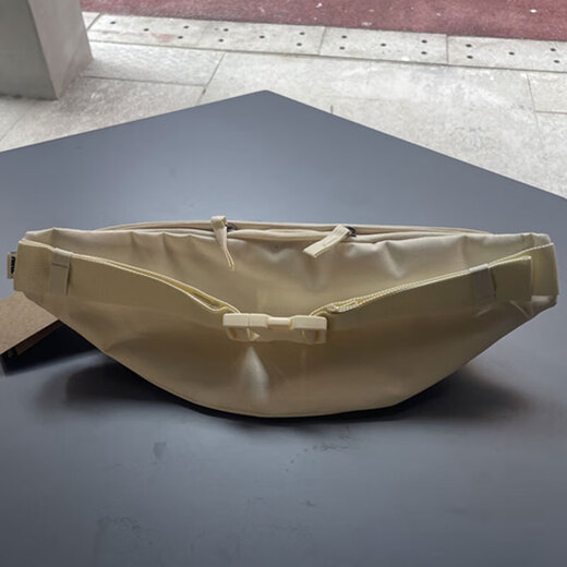 Nike (NIKE) Crossbody Bag Men's Bag Women's Bag 2025 New Waist Bag Sports Bag Chest Bag Convenient Shoulder Bag Travel Leisure Bag FZ7221-113 About 40*9*14cm