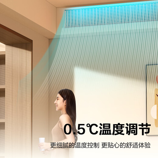 Gree central air-conditioning duct machine, one-to-one, exclusive 2-horsepower household formaldehyde removal, level 1 energy efficiency pure copper tube FQR5Pd/Ec(S)Nh-N1, one-price all-inclusive, precision installation