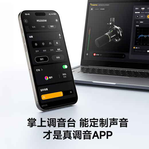 Flash Wireless Microphone Dynamic Radio Microphone Camera Live Broadcast Computer Mobile Phone Recording Noise Reduction Desktop Microphone Game Short Video Karaoke Professional Microphone Flash PD200W PD200W Cantilever Model (Computer/Android + Apple 15 and above)