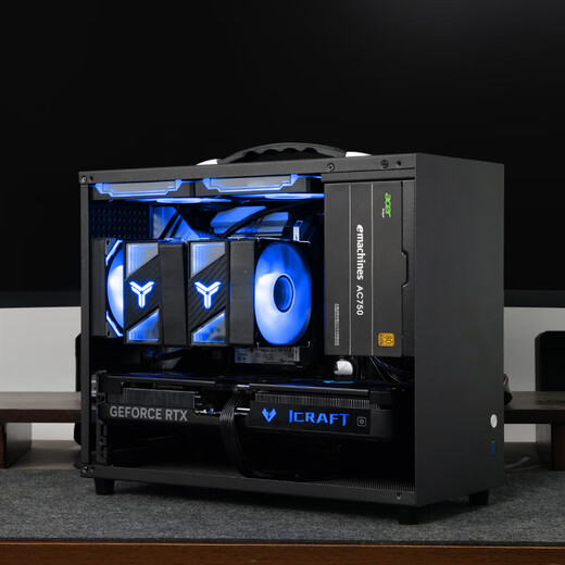 Maxxuan i5 13400F/RTX5070/5060TI/3050/B580/12400F/230F mini ITX desktop assembly computer host game live broadcast design DIY complete machine configuration six丨13400F丨ARC B580