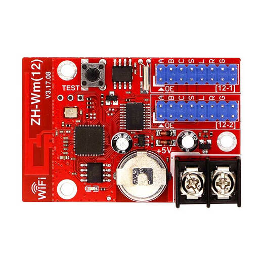 AVIC Control Card ZH-Wm Wireless Mobile Phone WIFI Modification LED Advertising Character Display Motherboard ZH-W0