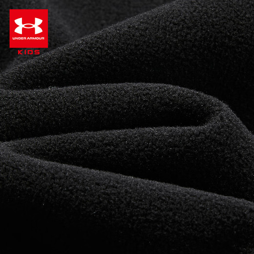 Under Armor Children's Clothing Children's Jackets Men's and Women's Jackets Winter Velvet Warm Hooded Sports Jacket 254324103 Black 170