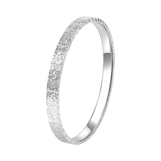 BOC Yijin pt950 crushed ice platinum bracelet for women, platinum bracelet, semi-solid jewelry, birthday and Valentine's Day gift for girlfriend, platinum ring bracelet, gold weight is about 15g 52#