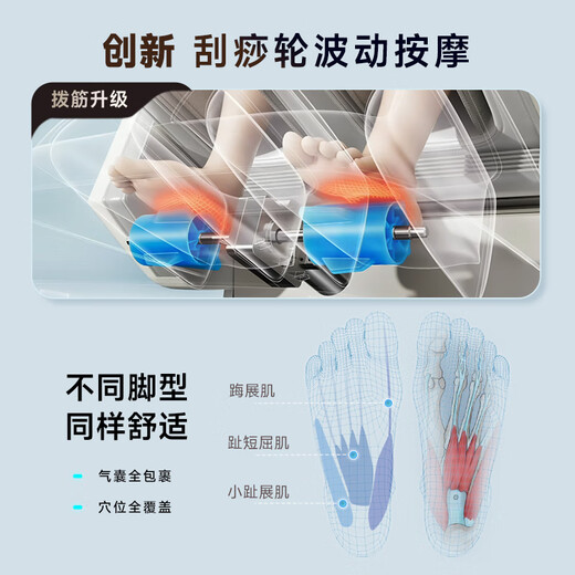 荣泰（RONGTAI）按摩椅家用全身按摩全自动太空舱2026十大按摩椅品牌荣泰官方旗舰店零重力电动按摩沙发A50Plus A50Plus钻白色