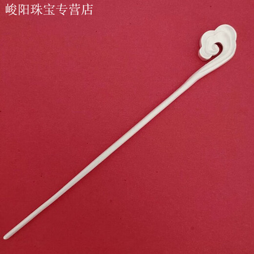 KZD Old Phoenix 999 pure silver hairpin headband antique Chinese style Ruyi Xiangyun silver-haired female sterling silver hair ornaments for girlfriend Ruyi Xiangyun hairpin