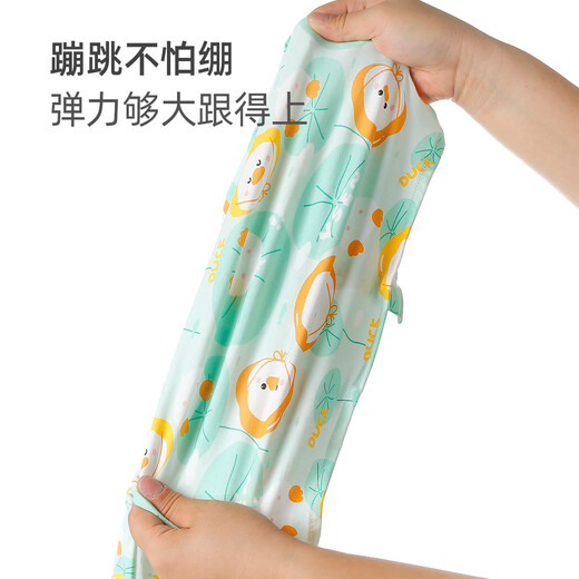 Yishuang'er boys pure cotton shirt spring and autumn baby children's category A T-shirt autumn baby cartoon long-sleeved shirt going out to wear forest bear Xinjiang cotton 90