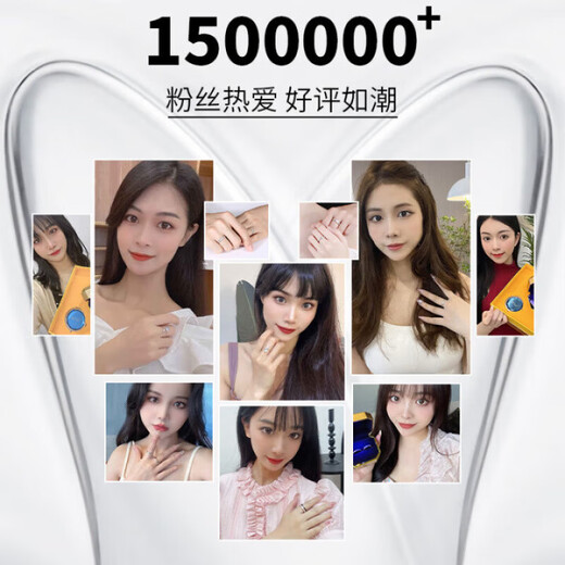 DR love at first sight platinum ring pt950 platinum couple ring wedding engagement Valentine's Day birthday gift to girlfriend platinum ring