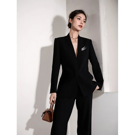 SNQP flying angel wings dimada feather brooch corsage brooch female couple yellow gift box