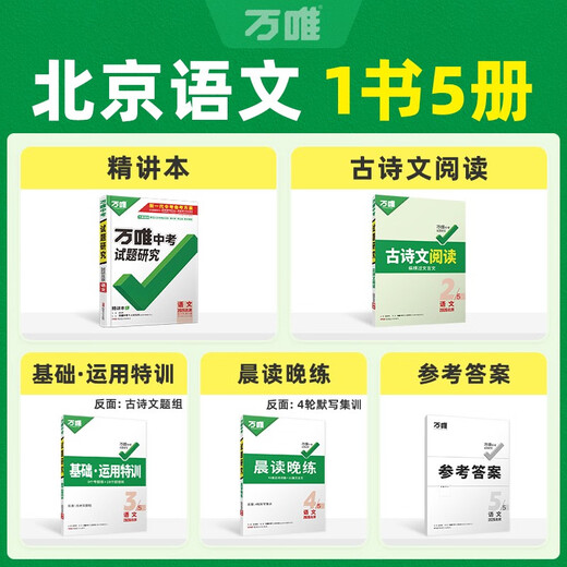 Beijing Special Edition 2026 Wanwei Test Questions Research Review Beijing Chinese Regional Special Edition Wanwei High School Entrance Examination