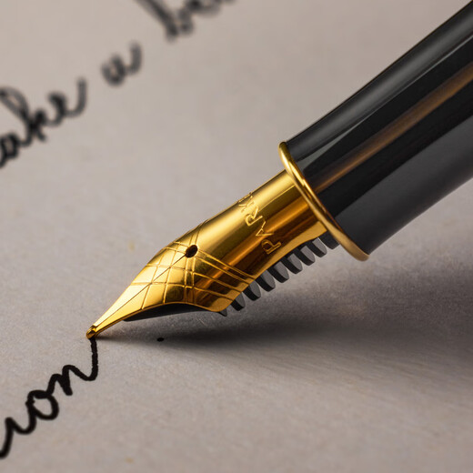 派克（PARKER）【热门商品】生日礼物钢笔墨水笔高端礼盒卓尔男士签字商务送礼轻奢礼品礼赠朋友高档成人上岸礼物 卓尔磨砂黑杆金夹墨水笔礼盒-京东仓