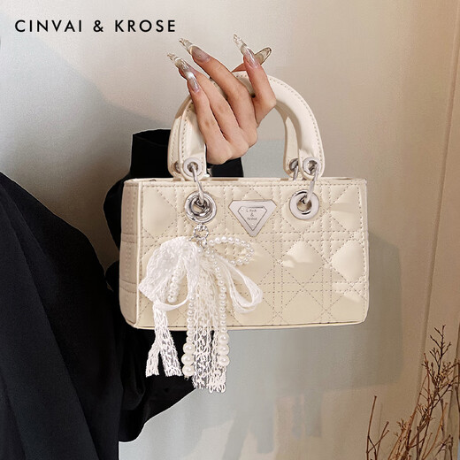 Cinvai / Krose Bag Women's 2025 New Crossbodybodbody Boupting polyvalent Sac à épaule polyvalente Femme sac à main Bag Femme d'anniversaire Gift Women's Beige [Envoyez votre petite amie et votre femme à cœur et pratique]