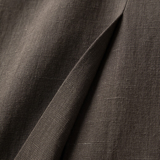 Late White Off-Size Clearance 2026 Spring Lyocell Linen Shoulder Suit Top Temperament Versatile Suit Jacket Women Brown M