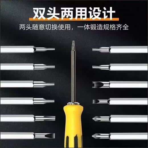 Multifunctional screwdriver set laptop disassembly tool computer tool card installation