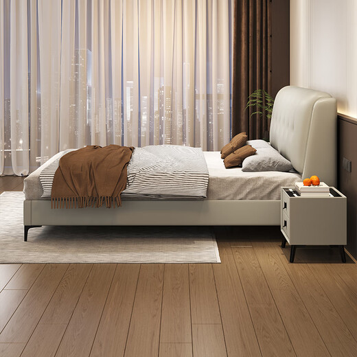 Xiangli Huating government subsidized simple double bed 1.8m