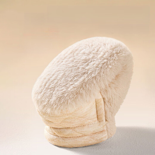 Kaninchen Dawen Neugeborenes Baby Baumwollschuhe 0-1 Jahre alte Herbst- und Winterweiche Sohle Pelzschuhe 6-12 Monate Baby warme Fußhülle vor den Stufen doppelseitig tragbar (beige) 1 Paar Einen Größe empfohlen 0-12 Monate (12 cm lang)