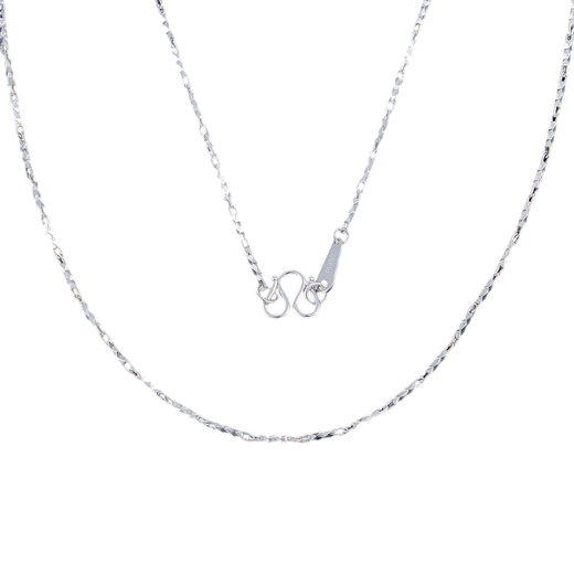 Beijing Gold Trading Center Co., Ltd. Platinum Necklace is Rising, Simple, Fashionable and Versatile Necklace as a Holiday Birthday Gift for Boyfriend and Husband 2025 About 5.72g