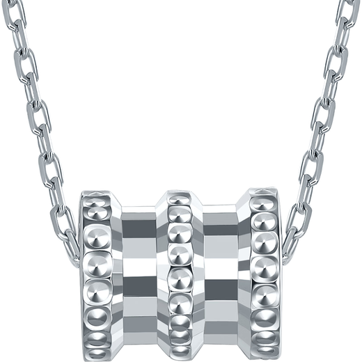 Saturday Fu PT950 platinum necklace small waist pendant B048907 about 1.15g without chain birthday gift