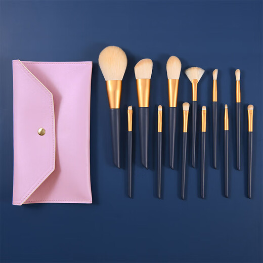 Brush 12-piece makeup brush set portable makeup brush set soft-bristled blusher eyeshadow brush beauty tool 12-piece Ertuo+ Starry Bucket 12-piece Ertuo+