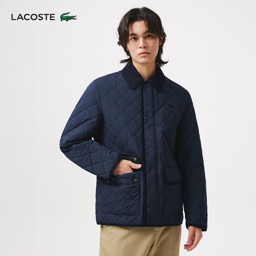 Crocodile French Crocodile Men's 25 Autumn New Casual Lightweight Outdoor Single-breasted Lapel Cotton Jacket | BH9334 166/Navy Blue M 50/175
