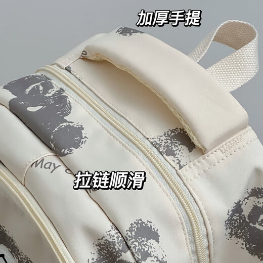 回力书包学生女新款初中生高中生大容量背包简约双肩包宽肩带书包轻便