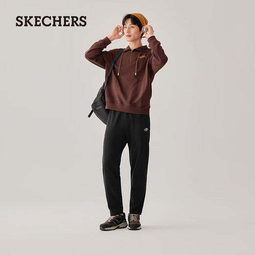Skechers sports casual pants men's spring and summer all-match casual pants outdoor running pants straight pants L325M106