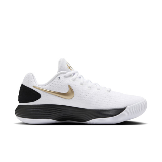 Nike men's practical basketball shoes winter anti-torsion low-top NIKE HYPERDUNK 2017 LOW HV1793 170 white/metallic gold/black 45