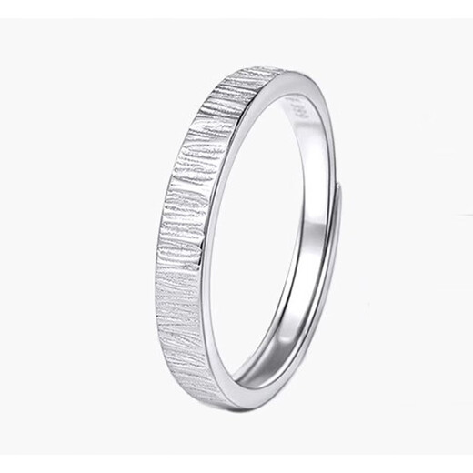 Laomiao silver ring with hammered plain ring for men 999. Hammered plain ring for men with 999 ring. No Specifications.