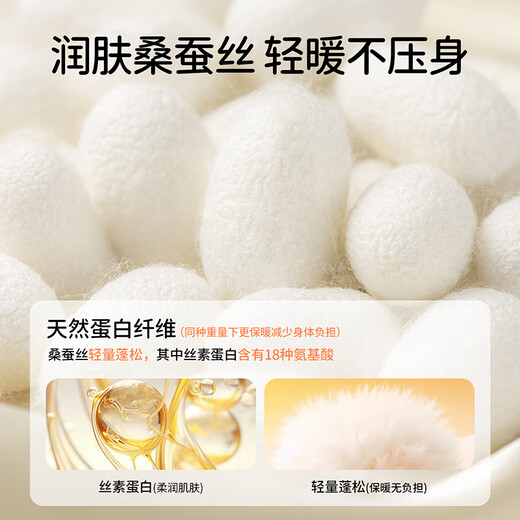 OUYUN baby sleeping bag autumn and winter 1-3 years old children's silk constant temperature anti-kicking baby envelope sleeping bag Castle 100