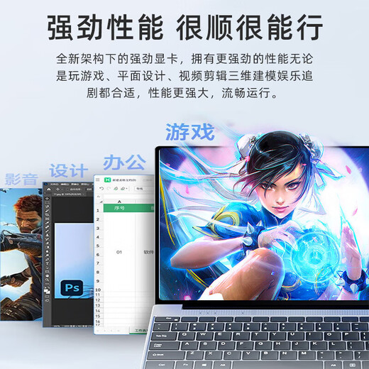 Honor Panda 2025 nueva computadora portátil Procesador Core i7 de 14.a generación Pantalla grande ultra clara Diseño de 15.6 pulgadas Oficina de negocios Estudiante universitario Juego de aprendizaje Edición de diseño de computadora portátil Nivel Core i9 Intel 16.a generación Pro + Pantalla de nivel 4k Operación 16G + Estado sólido ultrarrápido 512G + paquete de regalo de accesorios