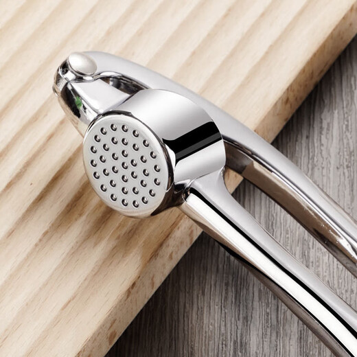 OEMG high-end new garlic press garlic artifact household thickened manual garlic pinch kitchen garlic press hand-pressed zinc alloy garlic press