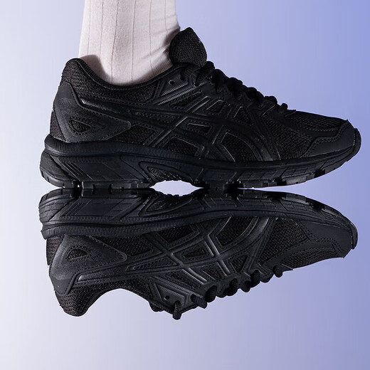 ASICS Women's Shoes 2026 New JOG 100T (2E) Sports Shoes Lightweight Comfortable Casual Shoes Wear-Resistant Breathable Running Shoes JOG 100T 2E Wide Last/Dark Warrior Store Manager Recommends 35.5 (225mm)