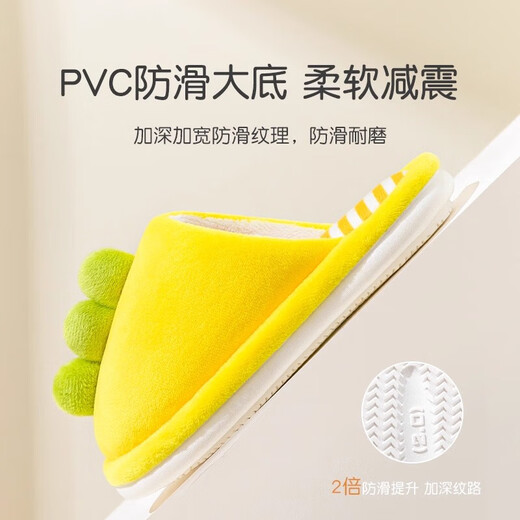 He Jiangong children's cotton slippers for boys and girls in autumn and winter new non-slip baby cartoon dinosaur warm fur slippers soft-soled home shoes children's cotton slippers dark green dinosaur size 28-29 (inner length 17.5cm) If you have fat feet, it is recommended to take a larger size