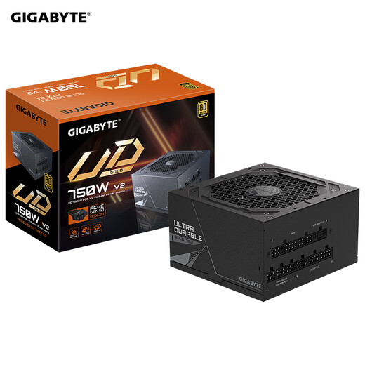 GIGABYTE Magic Eagle II rated 750W gold-certified full-module computer power supply/ATX 3.1/PCIE5.1/native 16PIN/ten-year guarantee/supports 50 series graphics cards