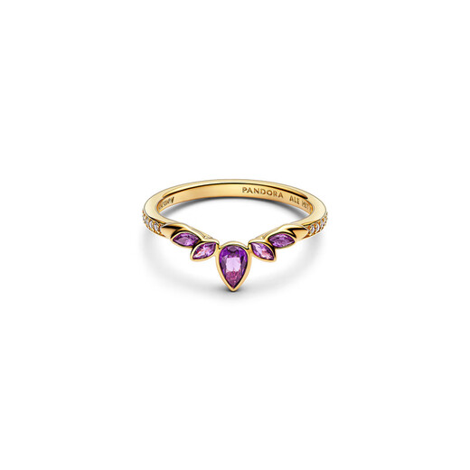 PANDORA new product Disney series <Frozen> Anna tiara ring fairy tale multi-color inner diameter size 56mm