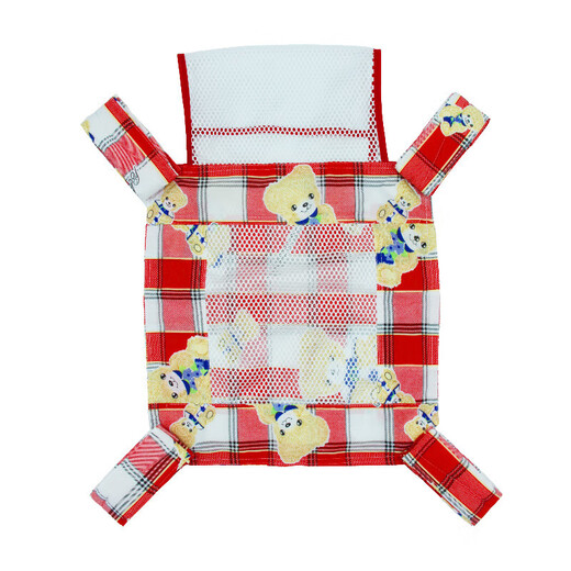 
Baby strap Old style traditional four-claw strap front and rear dual-purpose front-held children go out simple waist stool baby strap Blue Grid Bear * strap shoulder strap length 110cm
