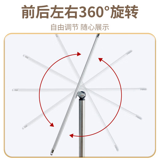 Maxio signage stainless steel display stand vertical signage billboard water sign conference hall shopping mall guide sign A4 silver right angle