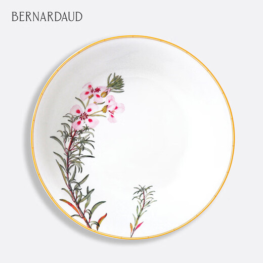 BERNARDAUD France BERNARDAUD Oriental Garden French imported tea set light luxury porcelain housewarming gift 24cm open vegetable bowl