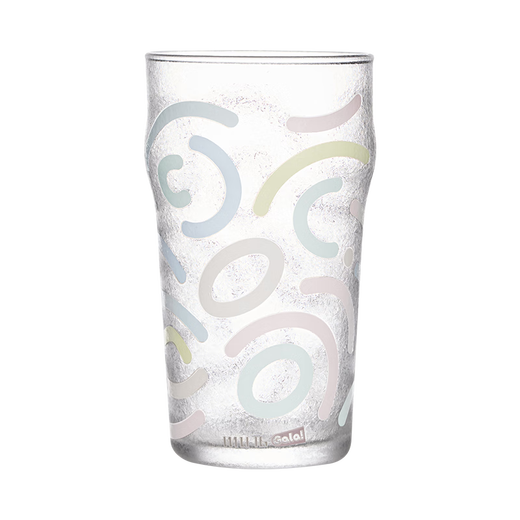 MU16 Memphis series beer glass cold water discoloration wine glass ins juice glass cold drink glass Turin + Milan + Naples 3 pieces