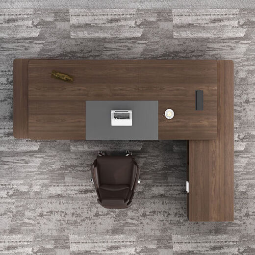 Creative boss desk light luxury office desk and chair combination office simple modern executive desk president manager desk furniture 1.8 boss desk