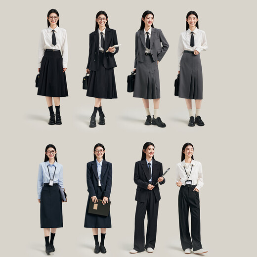 Tumanduo white long-sleeved shirt for women 2025 autumn new professional formal top commuting interview wear shirt blue L