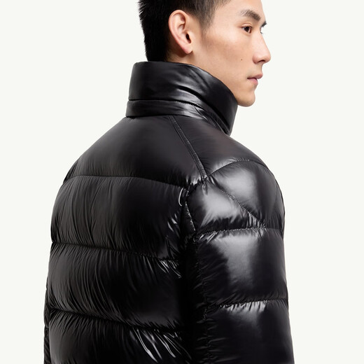 Moncler Moncler Maya Men's Hooded Short Down Jacket - Black L (3)