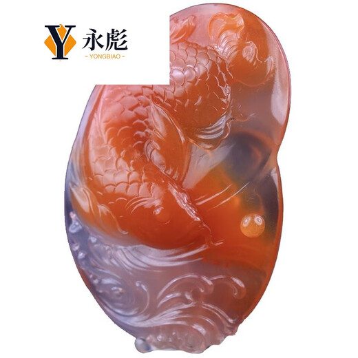 Yongbiao Youshu Nan Red Agate Pendant Su Gong Bingpiao Valentine's Day Valentine's Day gift for male and female friends