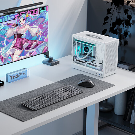 AMD R5 9600X/RX9070XT/RTX5060TI/5070 Hanajiao mini pure white mini host ITX assembly computer desktop computer host desktop AIPC computer configuration 丨 R5 9600X/core display/16G/512G