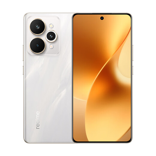 Realme 15 Pro 50 million ultra-clear three-camera front and rear 7000mAh ultra-long battery life IP69 full waterproof smart thin and light AI camera phone 12+256 streamer white