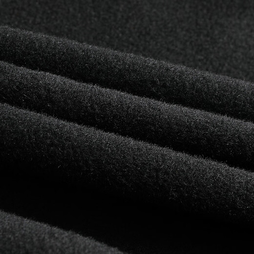 Shanshan 100% wool coat men's woolen suit business casual suit middle-aged and elderly men's dad's woolen coat black thick 100% wool L (175) black 100% wool