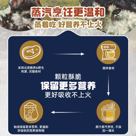 TASTE OF THE WILD American version of grain-free dog food bison salmon dog food salmon blueberry small grain whole dog food 50g*3 bags